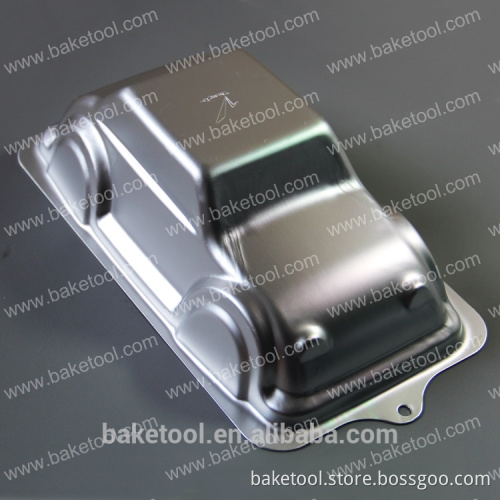 Aluminum car shaped cake decorating mold